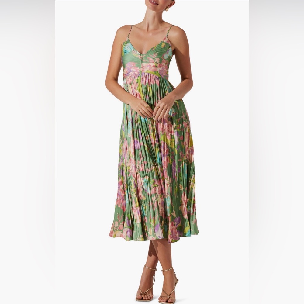 ASTR The Label Maeve Midi Dress